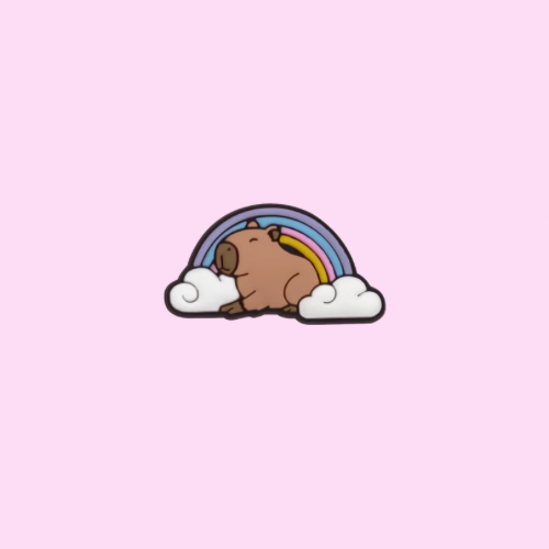Capybara Shoe Charm