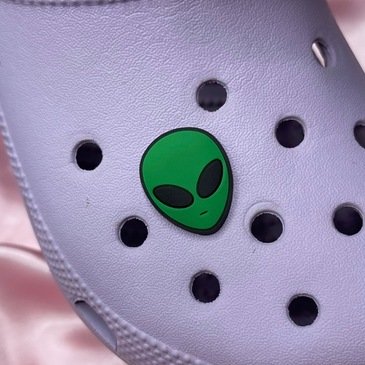 Alien croc charm