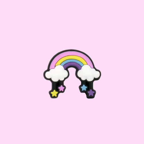 Rainbow Shoe Charm