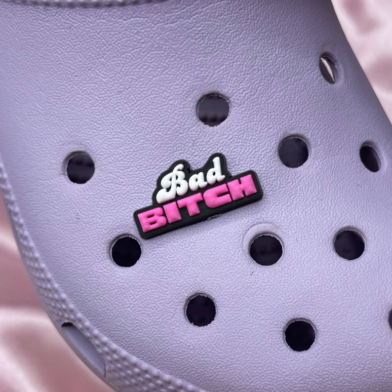 Bad b croc charm