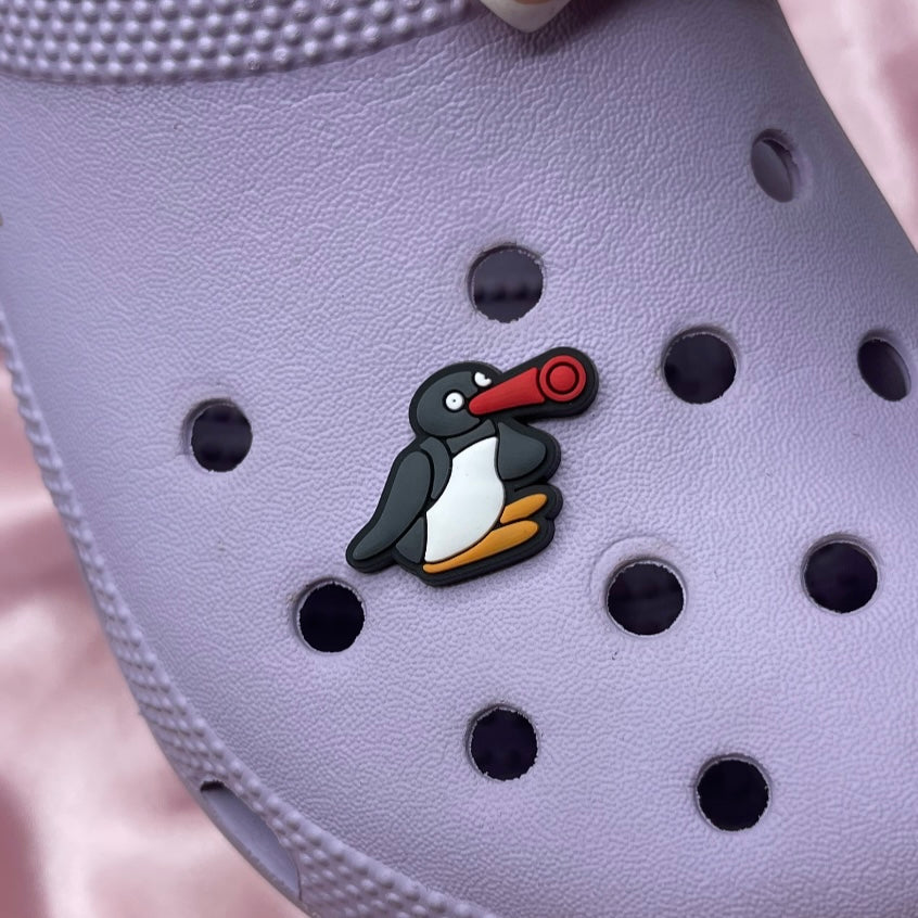 cartoon croc charm