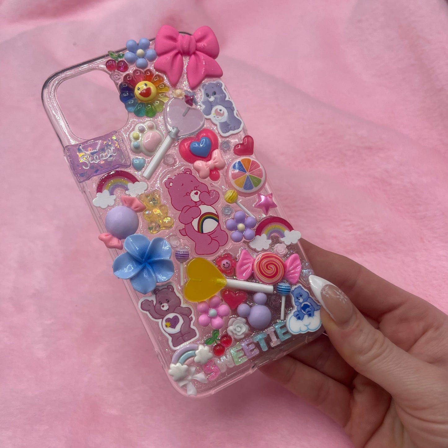 Kawaii bear iPhone 11 junk phone case