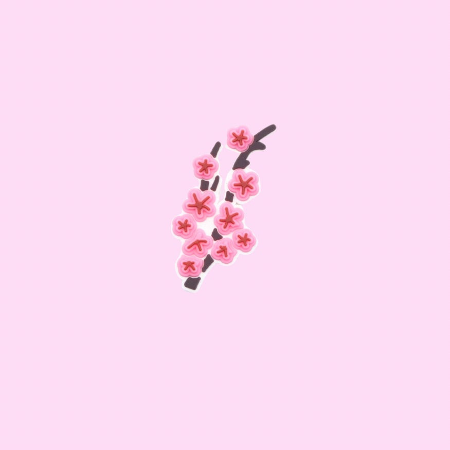Cherry blossom Shoe Charm