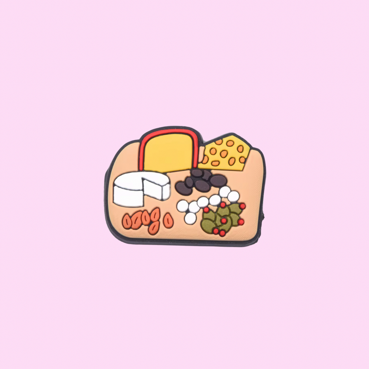 Cheeseboard Shoe Charm