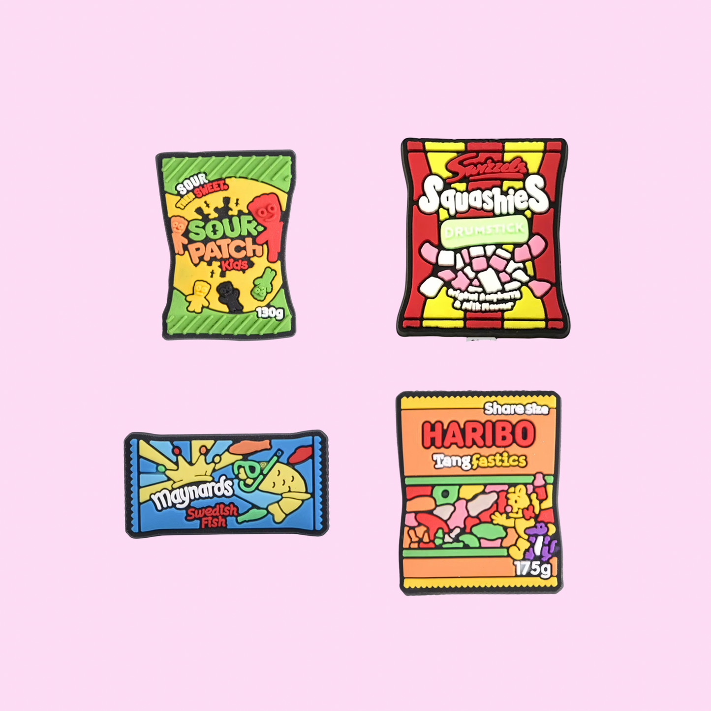 Snacks croc charms