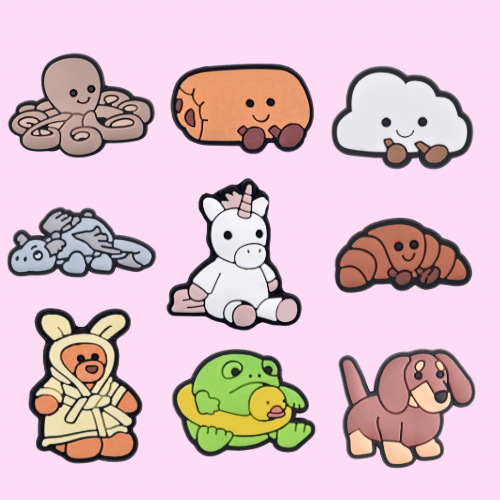 Teddy Style Shoe charms