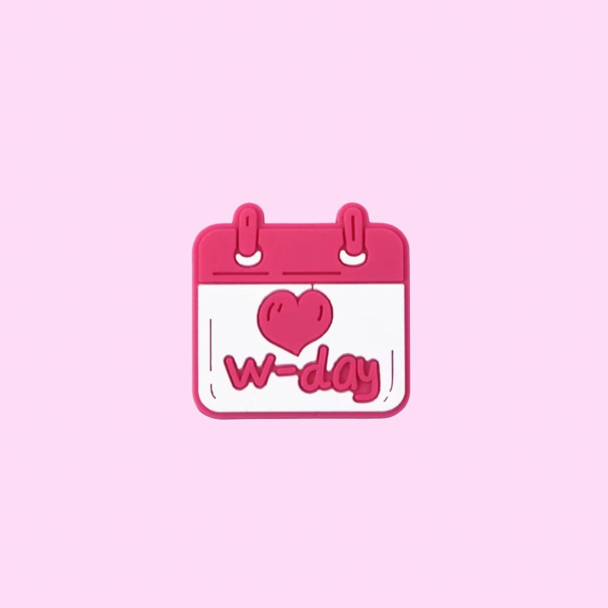 W Day Shoe Charm