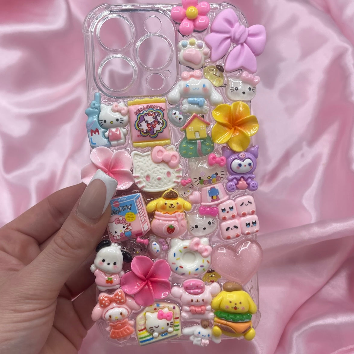 Iphone 16 pro max kawaii junk case