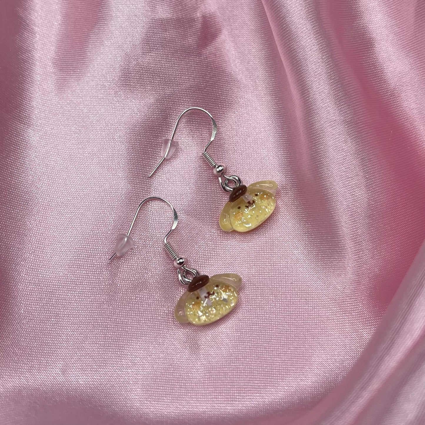 Sterling silver kawaii Earrings