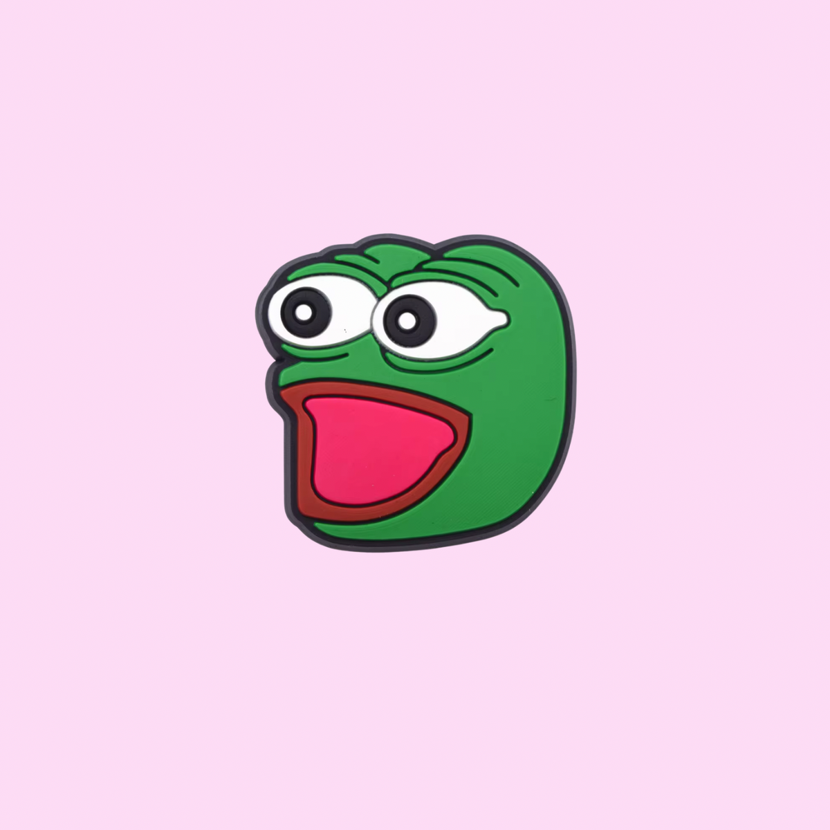 Frog Meme Shoe Charm