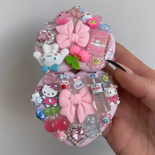 Kawaii mini flip mirror