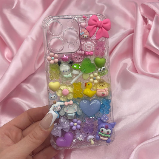 Iphone 15 pro max rainbow junk case