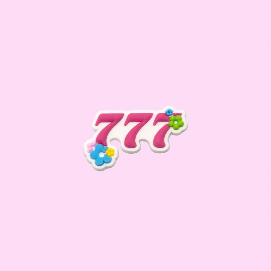 777 Shoe Charm