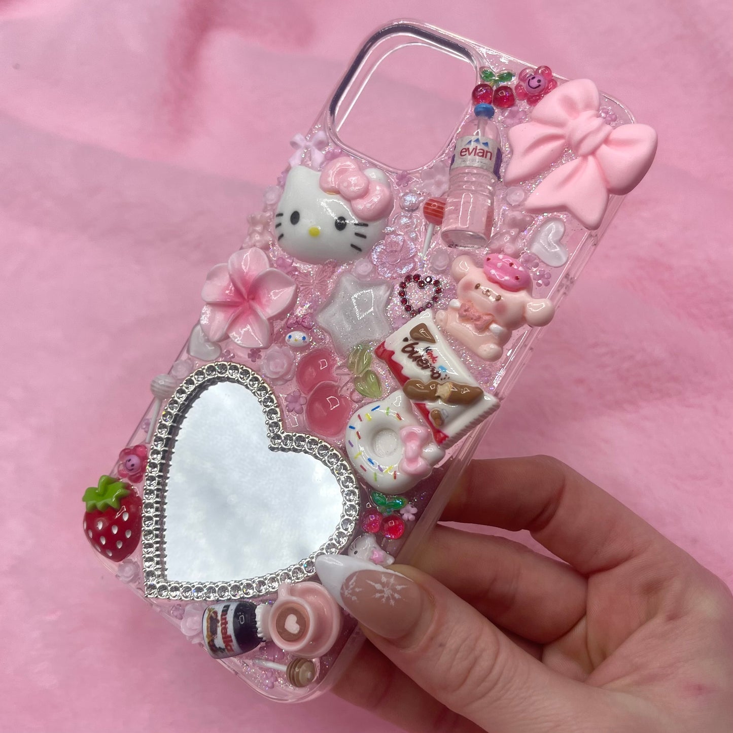 Kawaii mirror iPhone 13/14 junk phone case