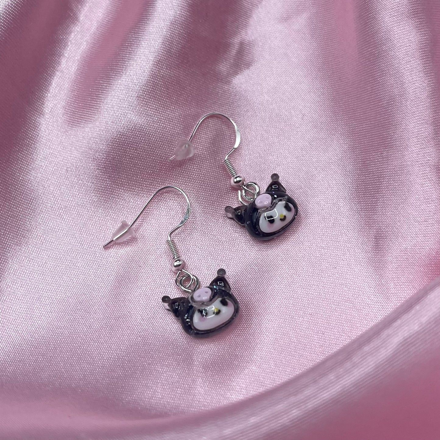 Sterling silver kawaii Earrings