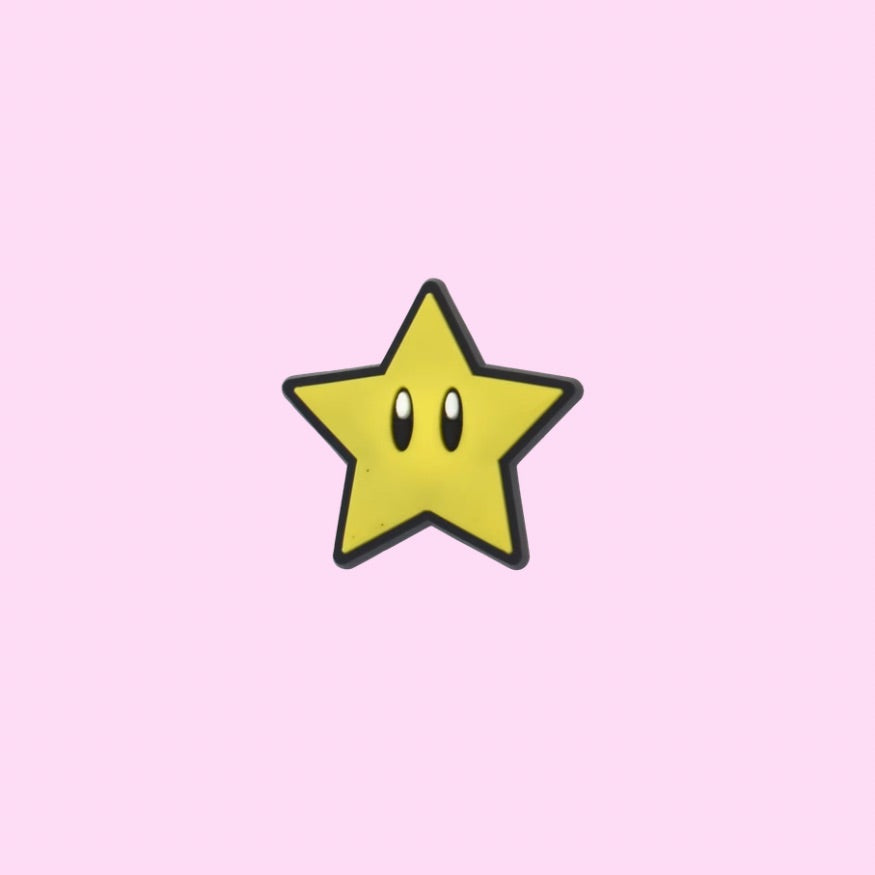 Super Star Shoe Charm