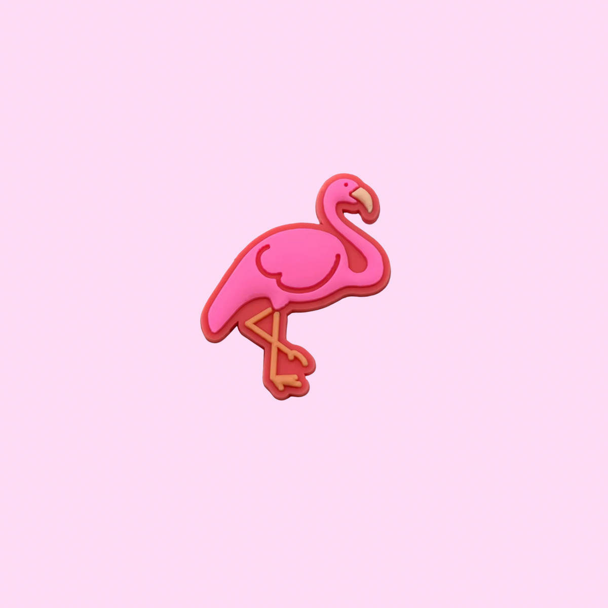 Flamingo Shoe Charm