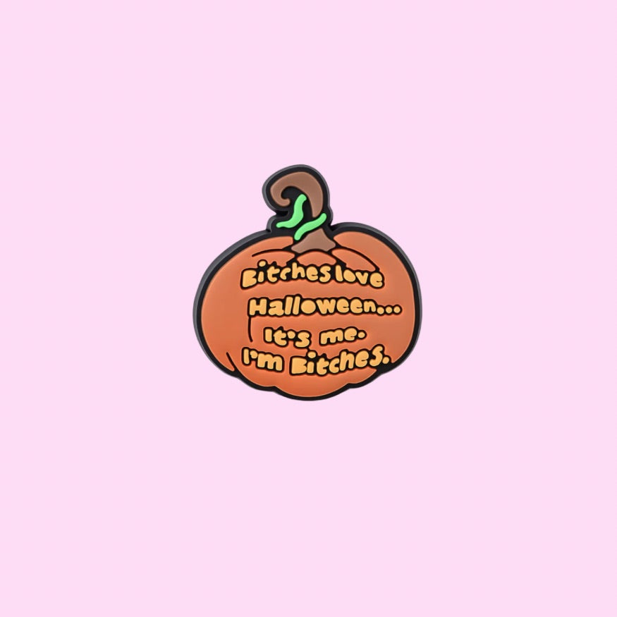 Pumpkin Shoe Charm