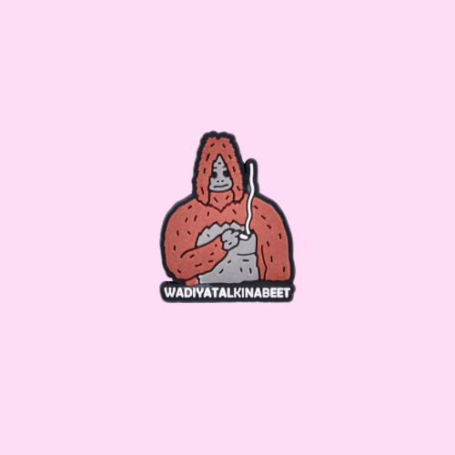Wadiyatalkinbeet Shoe Charm