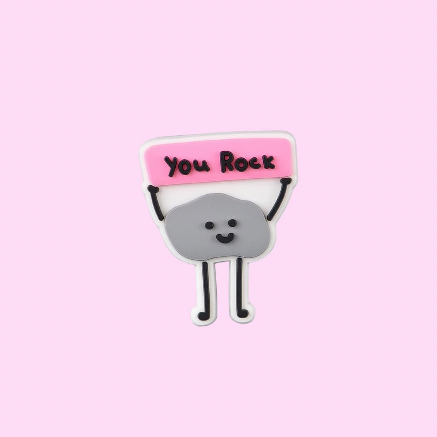 You Rock Shoe Charm