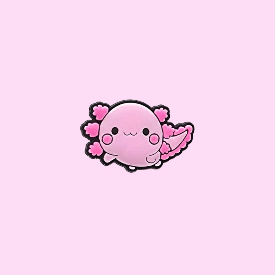Axolotl Shoe Charm