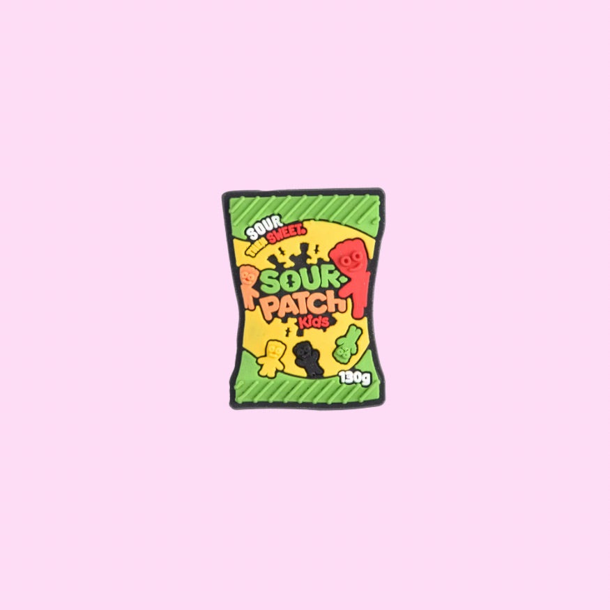 Sour patch Shoe Charm