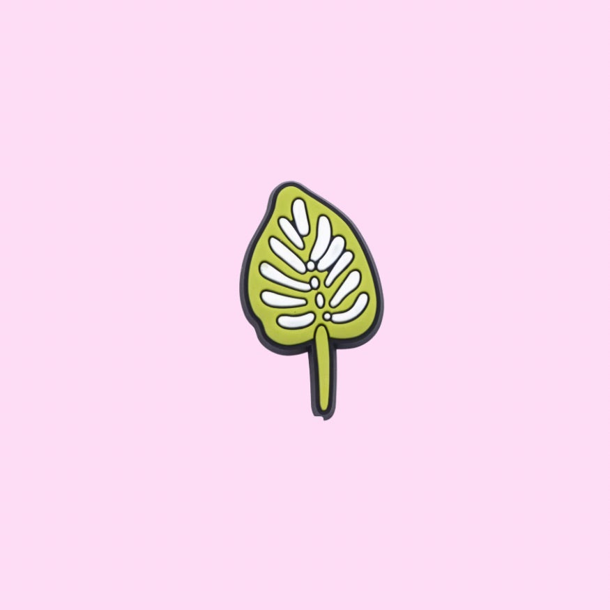 Leaf Shoe Charm