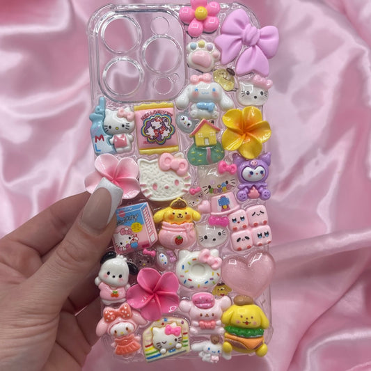Iphone 16 pro max kawaii junk case