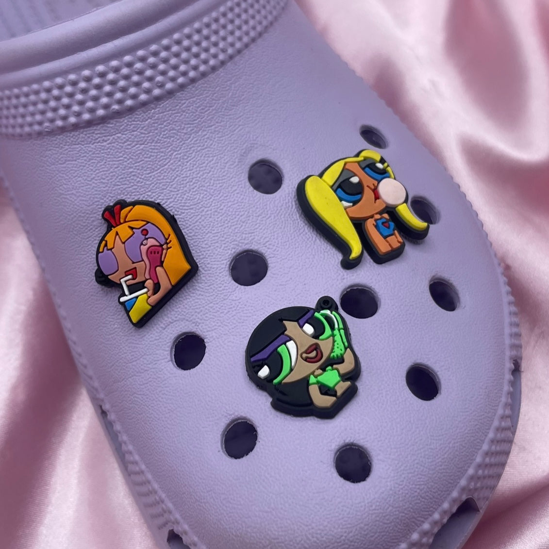 Cartoon croc charms