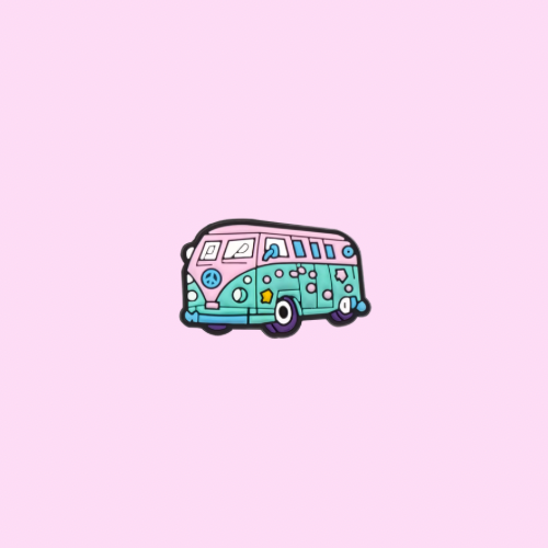 Campervan Shoe Charm