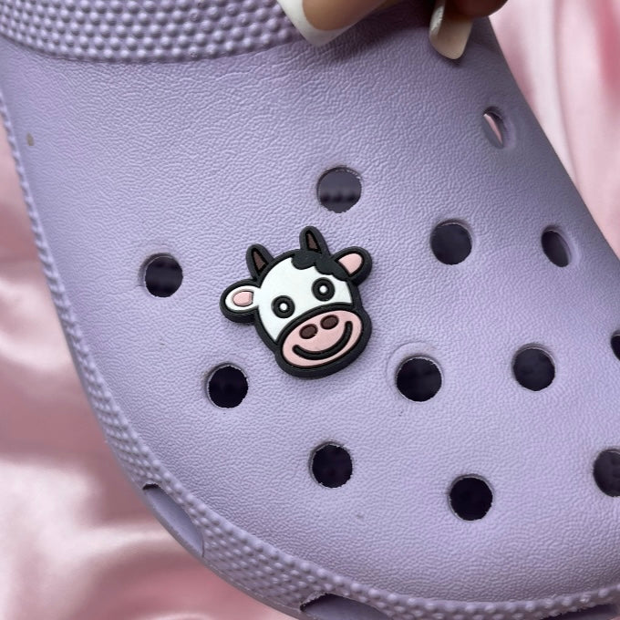 Cow croc charm