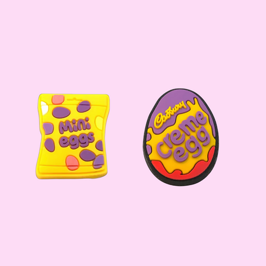 Easter chocolate croc charms