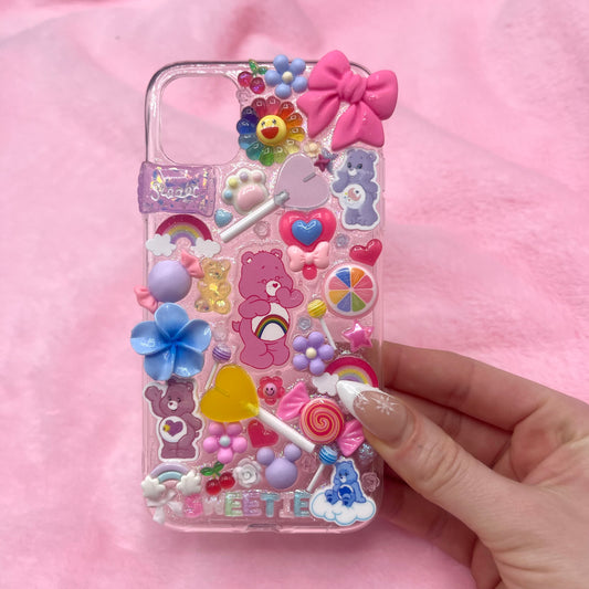 Kawaii bear iPhone 11 junk phone case