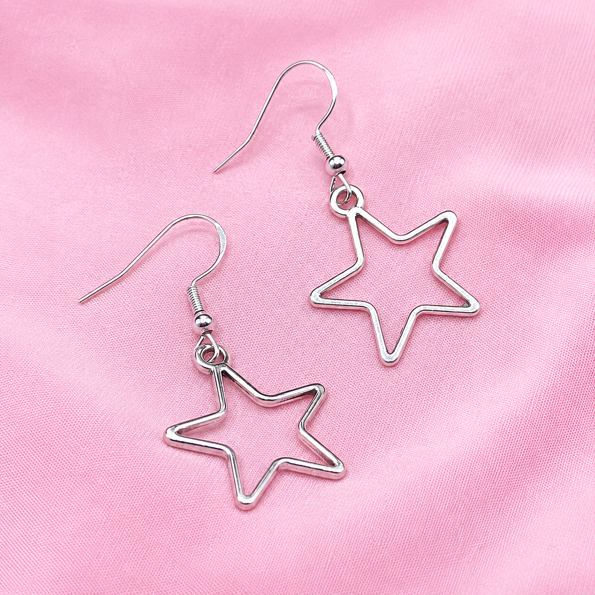 Sterling silver star Earrings